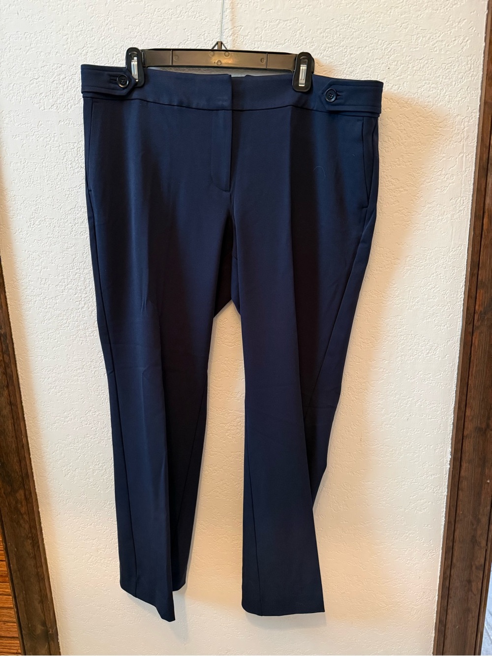 LOFT Women’s Navy Dress Pants - Straight Leg Trousers